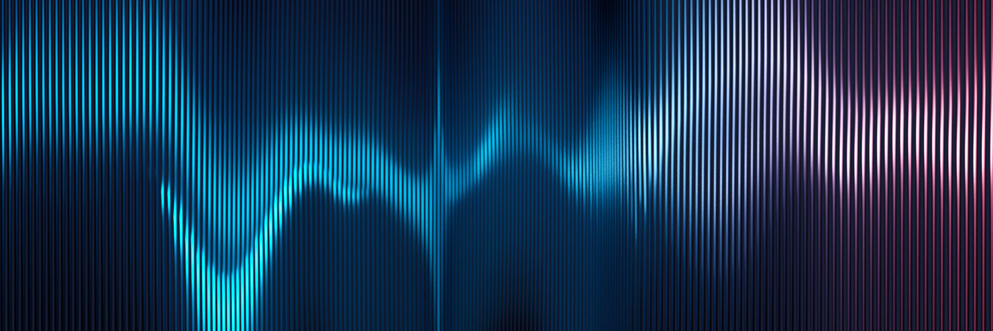 Abstract image of sound waves