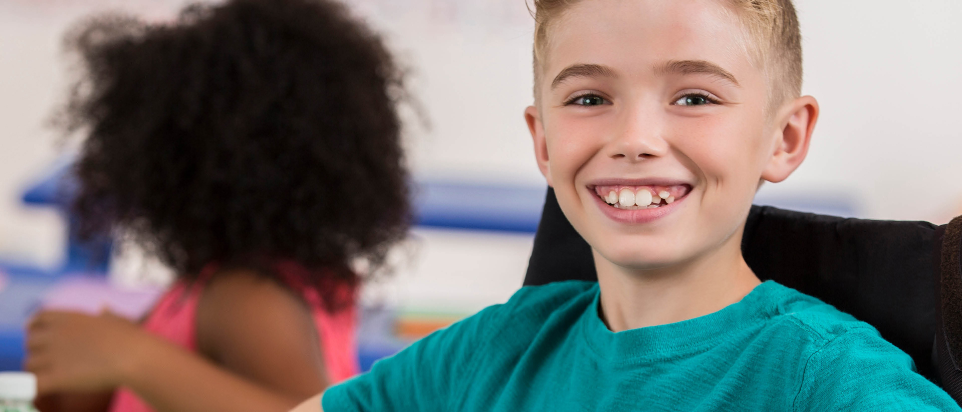 Image of little boy smiling